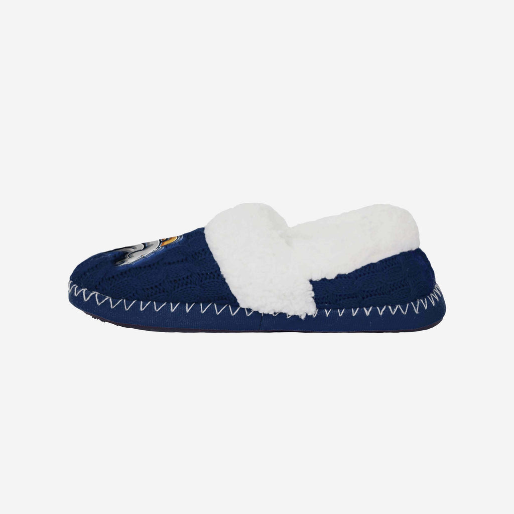 Denver Broncos Team Colour Moccasin Slipper FOCO S - FOCO.com | UK & IRE