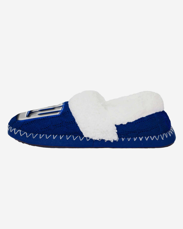 New York Giants Team Colour Moccasin Slipper FOCO S - FOCO.com | UK & IRE