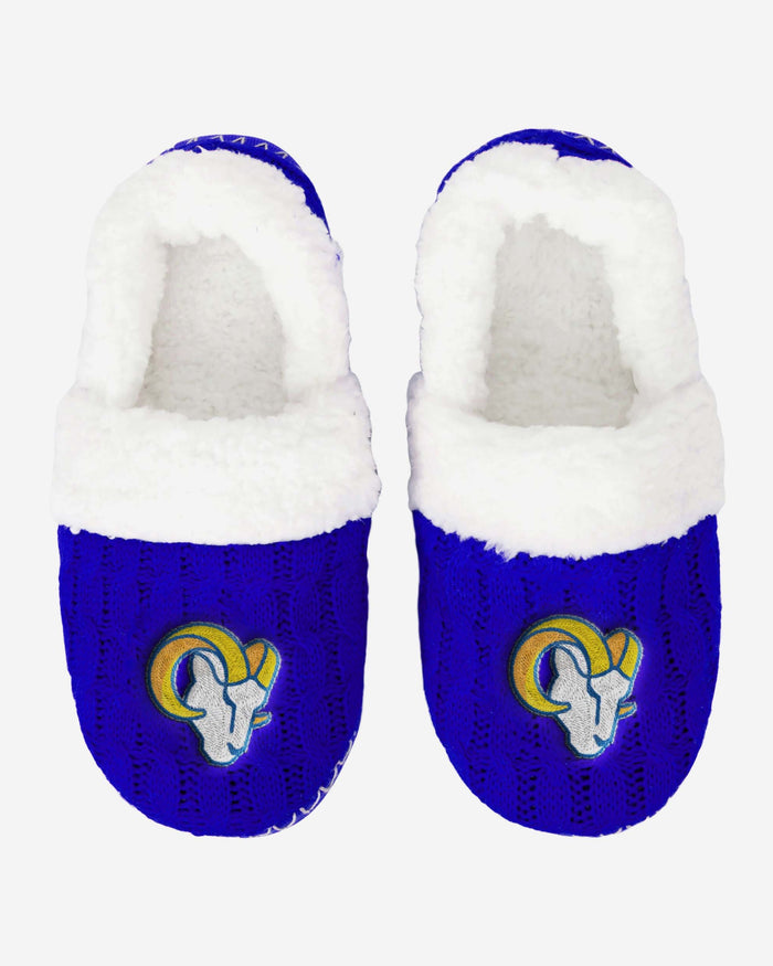 Los Angeles Rams Team Colour Moccasin Slipper FOCO - FOCO.com | UK & IRE