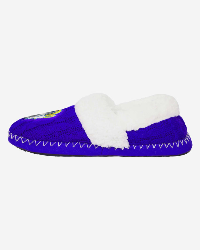 Los Angeles Rams Team Colour Moccasin Slipper FOCO S - FOCO.com | UK & IRE