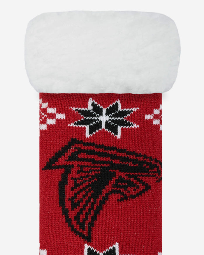 Atlanta Falcons Ugly Footy Slipper Socks FOCO - FOCO.com | UK & IRE