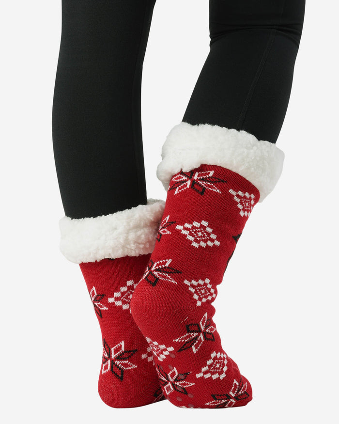 Atlanta Falcons Ugly Footy Slipper Socks FOCO - FOCO.com | UK & IRE