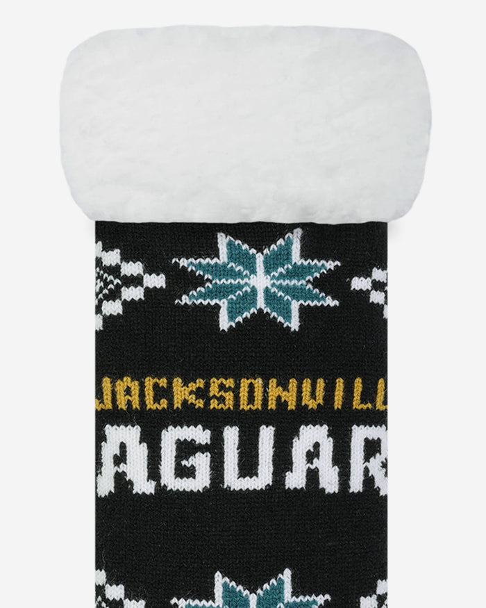 Jacksonville Jaguars Ugly Footy Slipper Socks FOCO - FOCO.com | UK & IRE