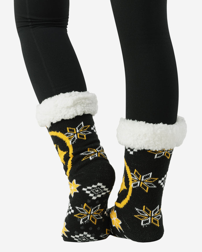 Pittsburgh Steelers Ugly Footy Slipper Socks FOCO - FOCO.com | UK & IRE