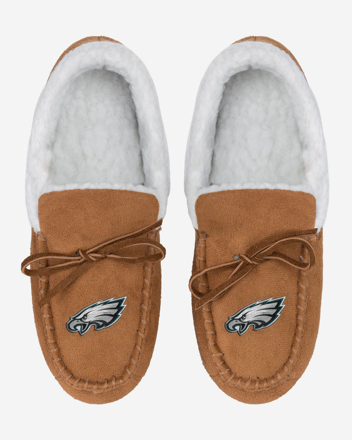 Philadelphia Eagles Fur Closed Back Moccasin Slipper FOCO - FOCO.com | UK & IRE
