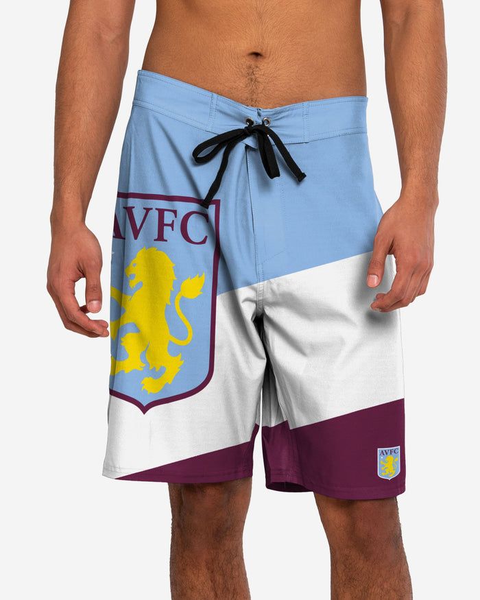 Aston Villa FC Colour Dive Boardshorts FOCO S - FOCO.com | UK & IRE