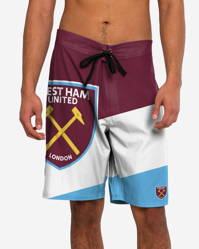 West Ham United FC Colour Dive Boardshorts FOCO S - FOCO.com | UK & IRE