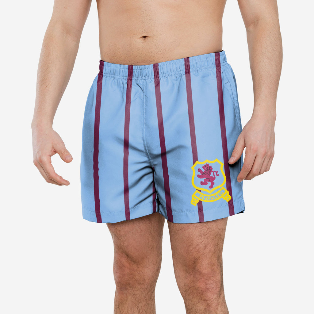 Aston Villa FC Retro Kit Boardshorts FOCO S - FOCO.com | UK & IRE
