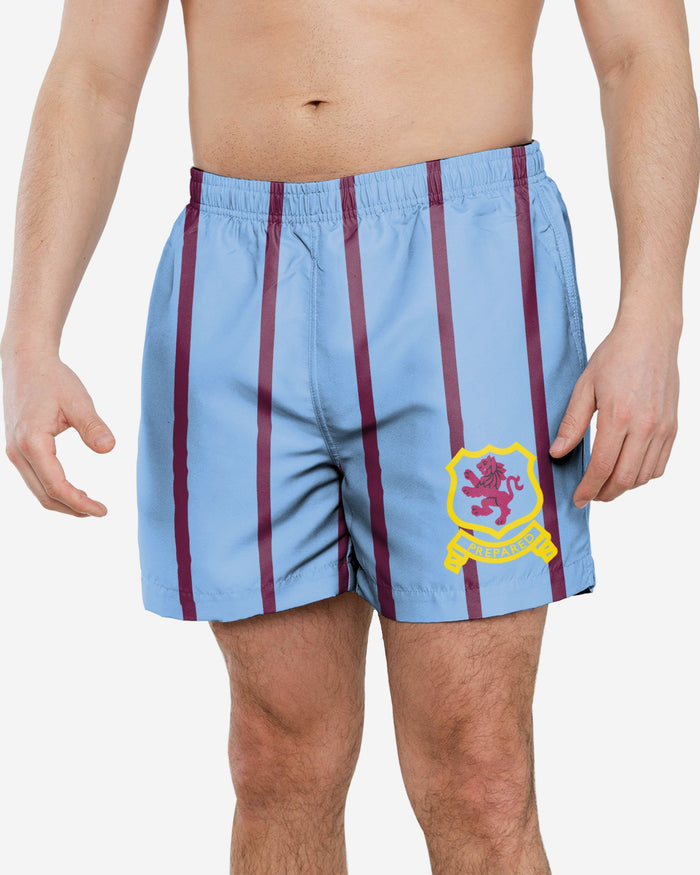 Aston Villa FC Retro Kit Boardshorts FOCO S - FOCO.com | UK & IRE