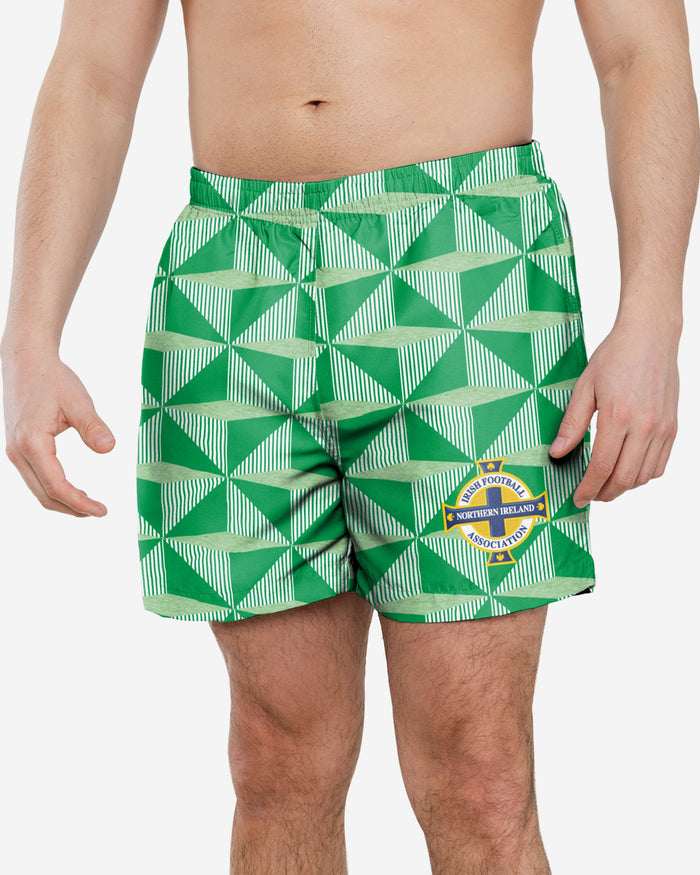 Northern Ireland Retro Kit Boardshorts FOCO S - FOCO.com | UK & IRE