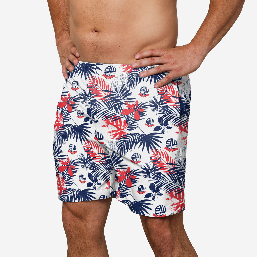 Bolton Wanderers FC Floral Boardshorts FOCO S - FOCO.com | UK & IRE