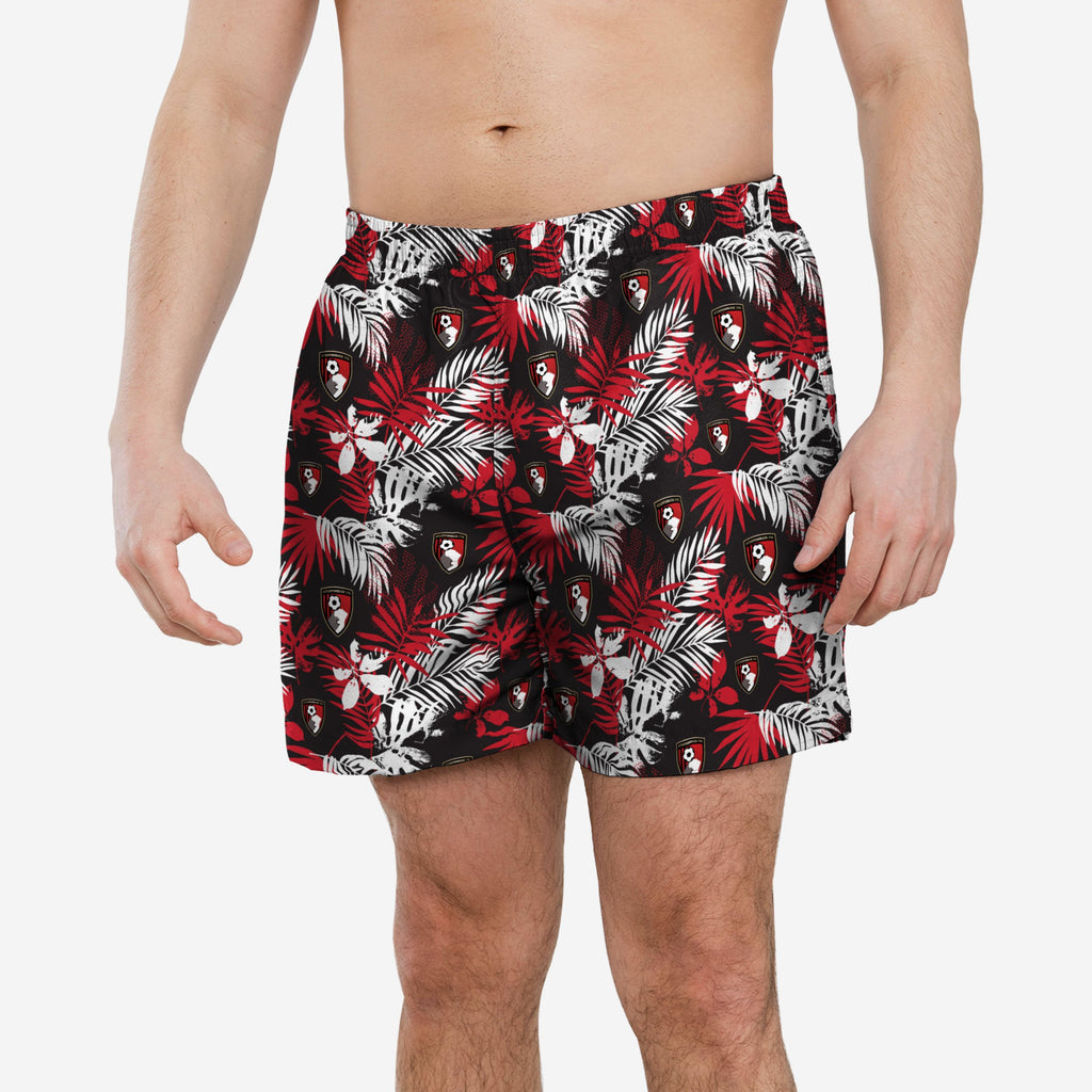 AFC Bournemouth FC Floral Boardshorts FOCO S - FOCO.com | UK & IRE