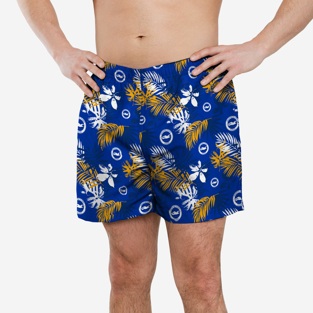 Brighton & Hove Albion FC Floral Boardshorts FOCO S - FOCO.com | UK & IRE