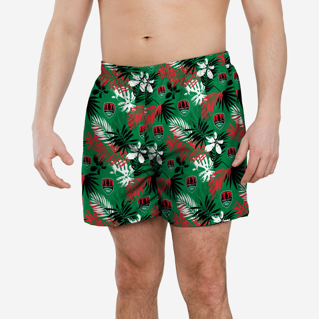 Cork City FC Floral Boardshorts FOCO S - FOCO.com | UK & IRE