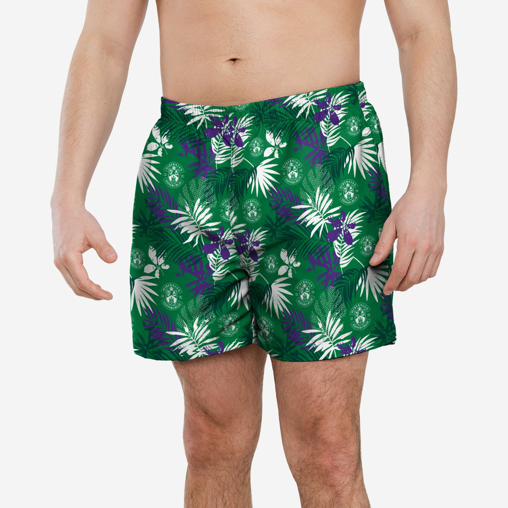 Hibernian FC Floral Boardshorts FOCO S - FOCO.com | UK & IRE