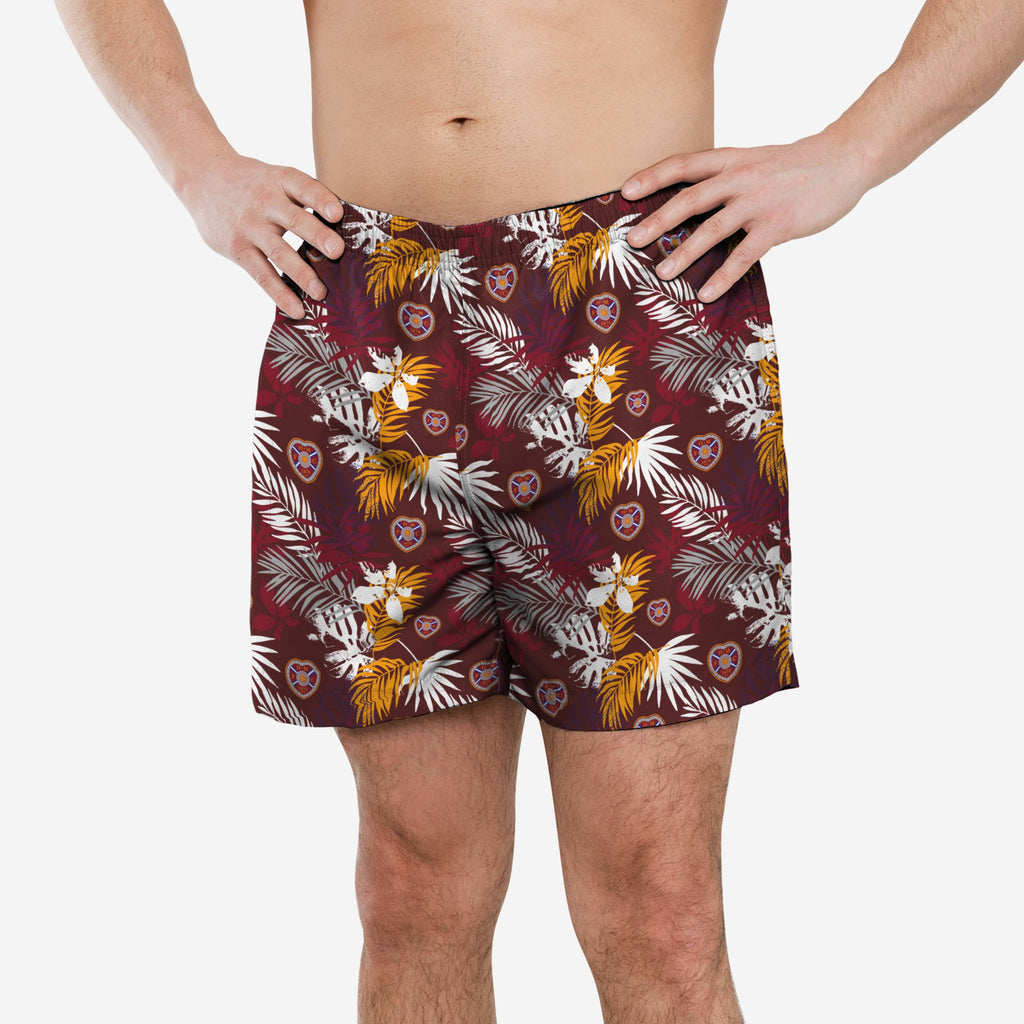 Heart Of Midlothian FC Floral Boardshorts FOCO S - FOCO.com | UK & IRE
