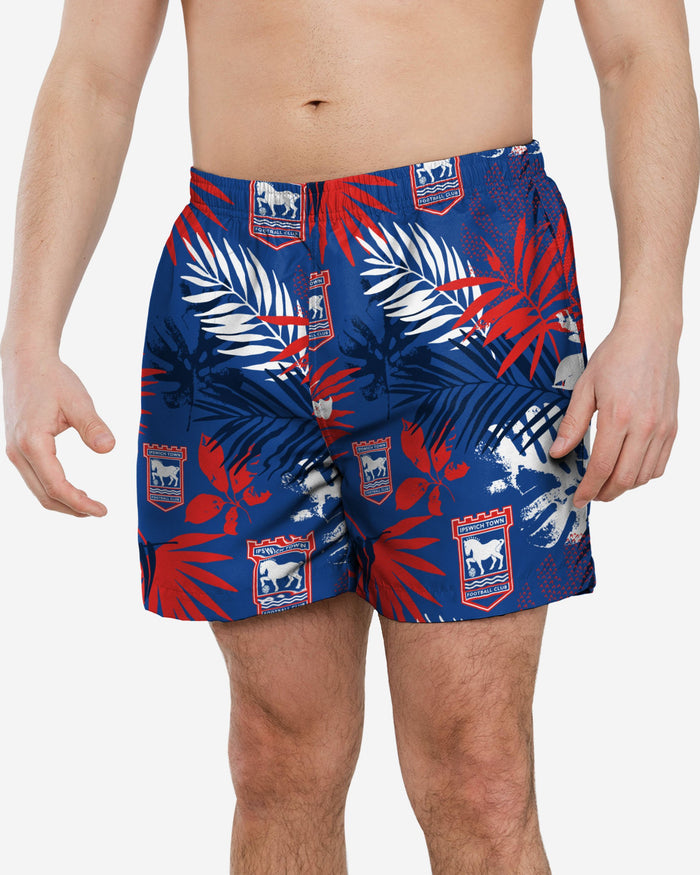 Ipswich Town FC Floral Boardshorts FOCO S - FOCO.com | UK & IRE
