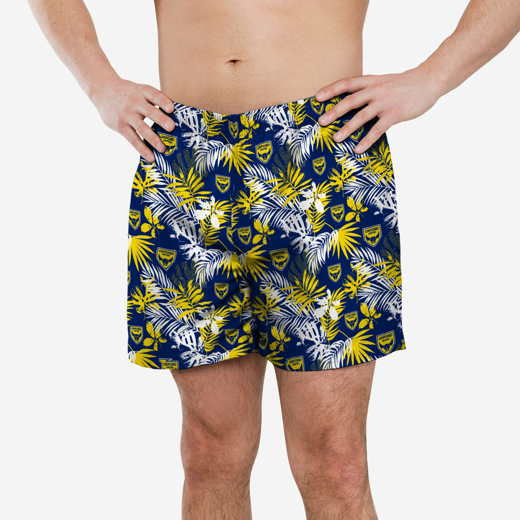 Oxford United FC Floral Boardshorts FOCO S - FOCO.com | UK & IRE