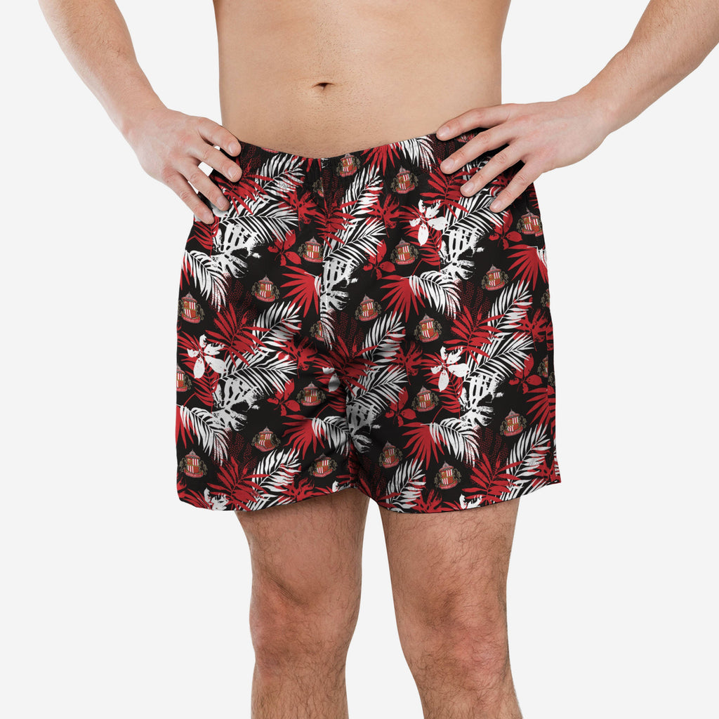 Sunderland AFC Floral Boardshorts FOCO S - FOCO.com | UK & IRE