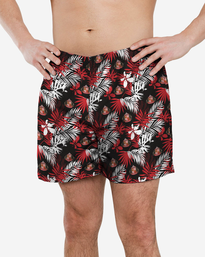 Sunderland AFC Floral Boardshorts FOCO S - FOCO.com | UK & IRE
