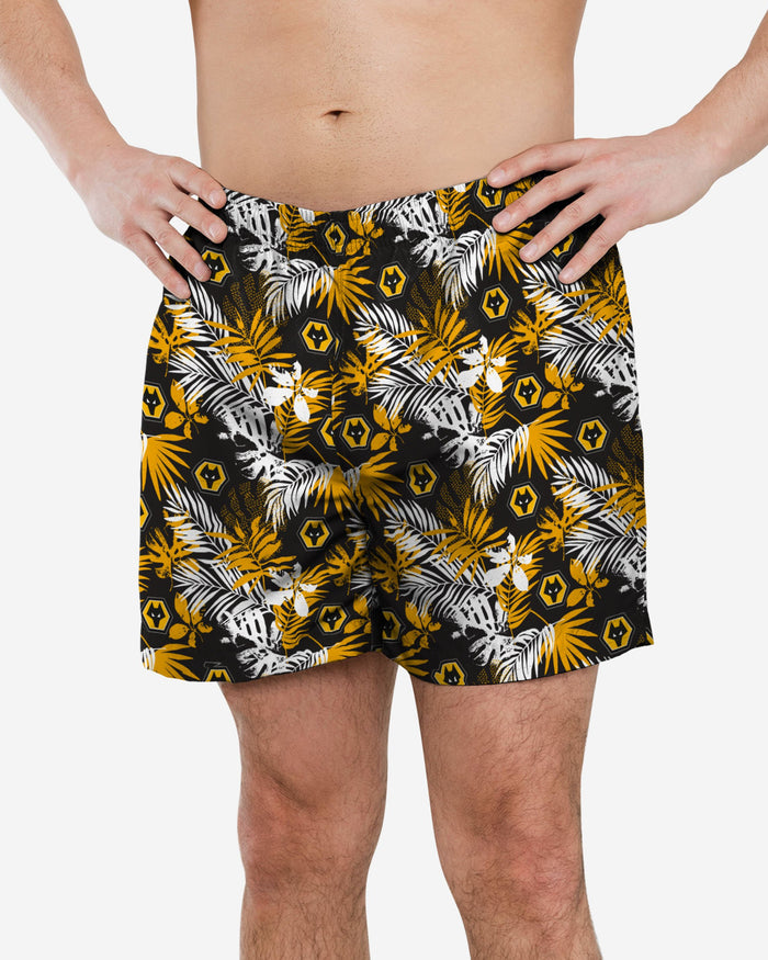 Wolverhampton Wanderers FC Floral Boardshorts FOCO S - FOCO.com | UK & IRE
