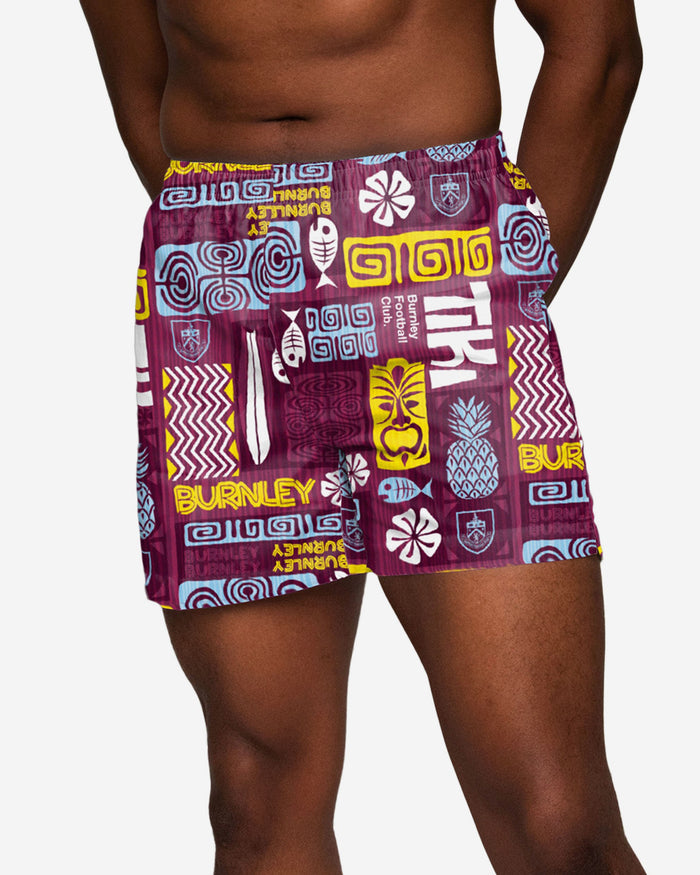 Burnley FC Tiki Boardshorts FOCO S - FOCO.com | UK & IRE