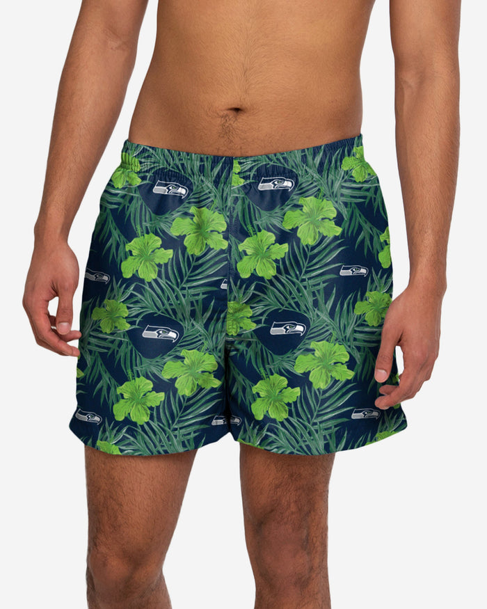 Seattle Seahawks Floral Boardshorts FOCO S - FOCO.com | UK & IRE