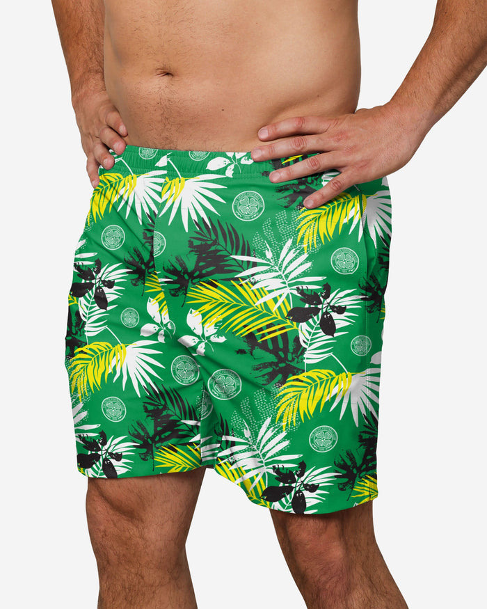 Celtic FC Floral Boardshorts FOCO S - FOCO.com | UK & IRE