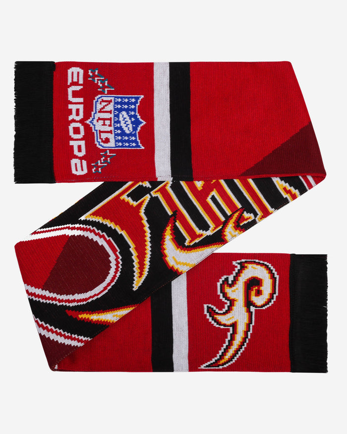 Rhein Fire Stripe Supporters Scarf FOCO - FOCO.com | UK & IRE