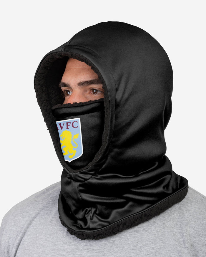 Aston Villa FC Black Hooded Snood FOCO - FOCO.com | UK & IRE
