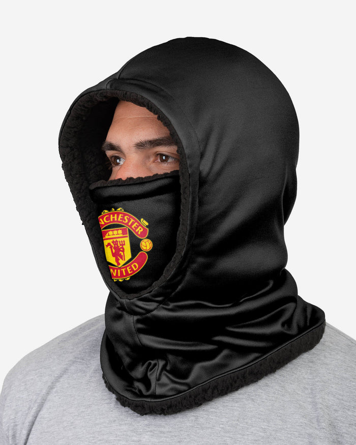 Manchester United FC Black Hooded Snood FOCO - FOCO.com | UK & IRE
