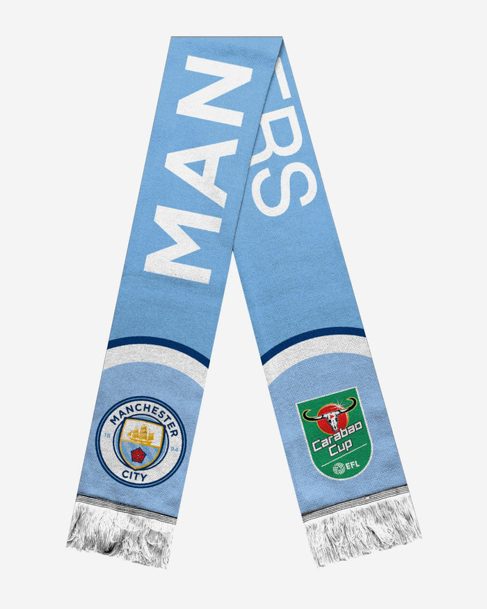 Manchester City FC Carabao Cup Winners Scarf FOCO - FOCO.com | UK & IRE