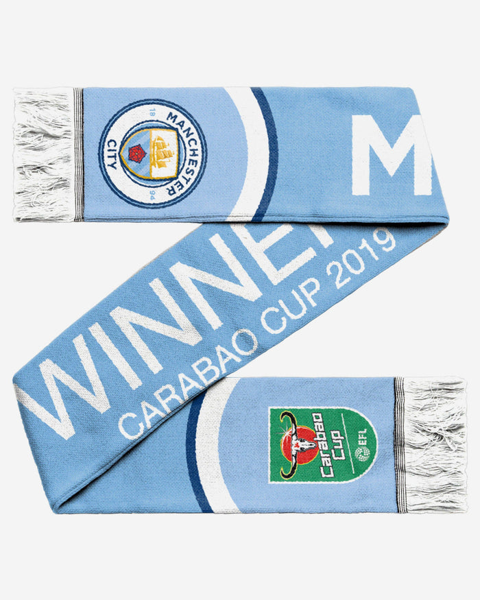 Manchester City FC Carabao Cup Winners Scarf FOCO - FOCO.com | UK & IRE