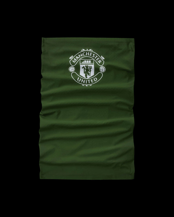 Manchester United FC Green Neon Reflective Snood Scarf FOCO - FOCO.com | UK & IRE