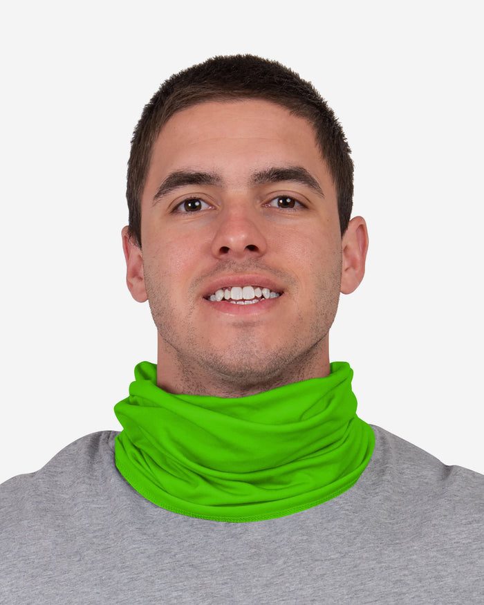 Liverpool FC Green Neon Reflective Snood Scarf FOCO - FOCO.com | UK & IRE