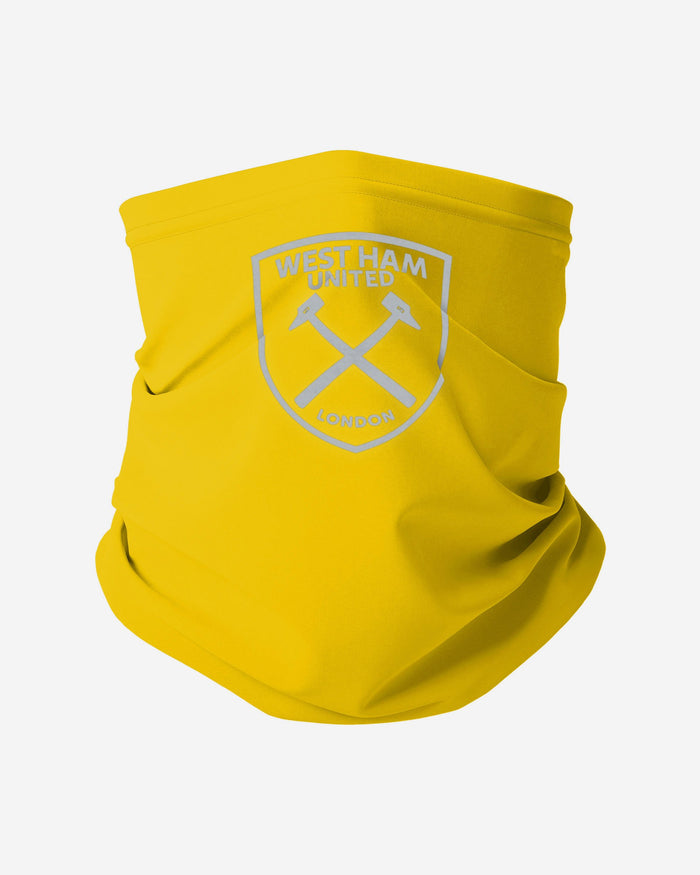 West Ham United FC Yellow Neon Reflective Snood Scarf FOCO - FOCO.com | UK & IRE