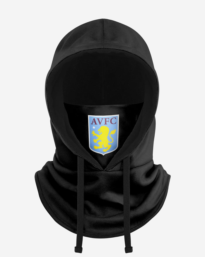 Aston Villa FC Black Drawstring Hooded Snood FOCO - FOCO.com | UK & IRE