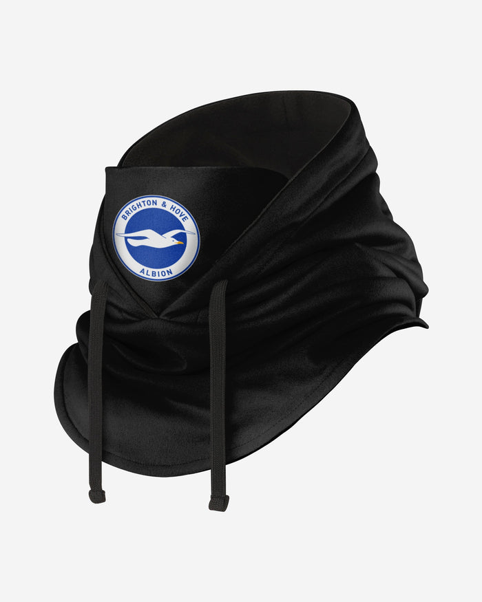 Brighton & Hove Albion FC Black Drawstring Hooded Snood FOCO - FOCO.com | UK & IRE