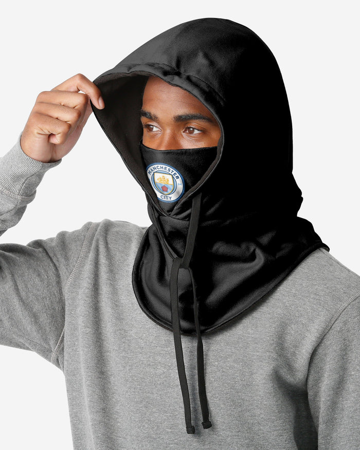 Manchester City FC Black Drawstring Hooded Snood FOCO - FOCO.com | UK & IRE