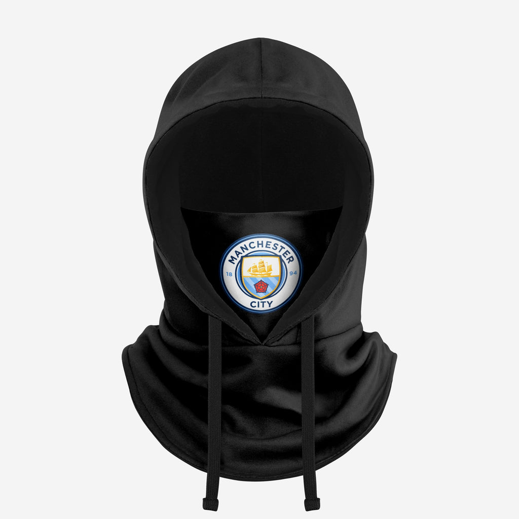 Manchester City FC Black Drawstring Hooded Snood FOCO - FOCO.com | UK & IRE