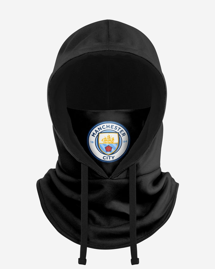 Manchester City FC Black Drawstring Hooded Snood FOCO - FOCO.com | UK & IRE