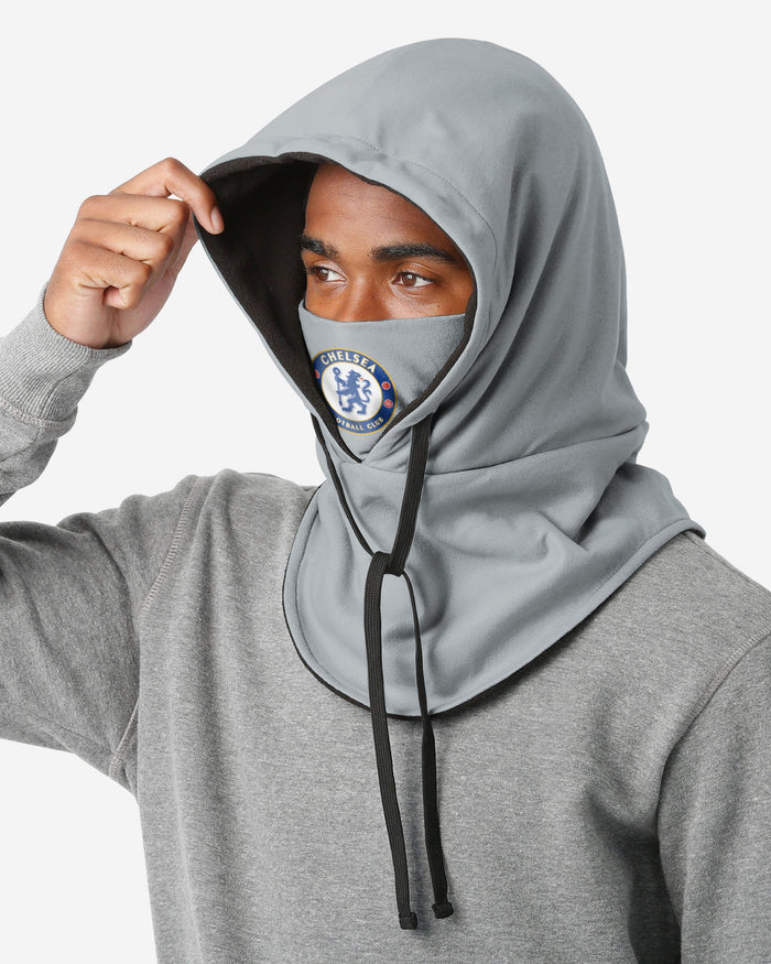 Chelsea FC Grey Drawstring Hooded Snood FOCO - FOCO.com | UK & IRE