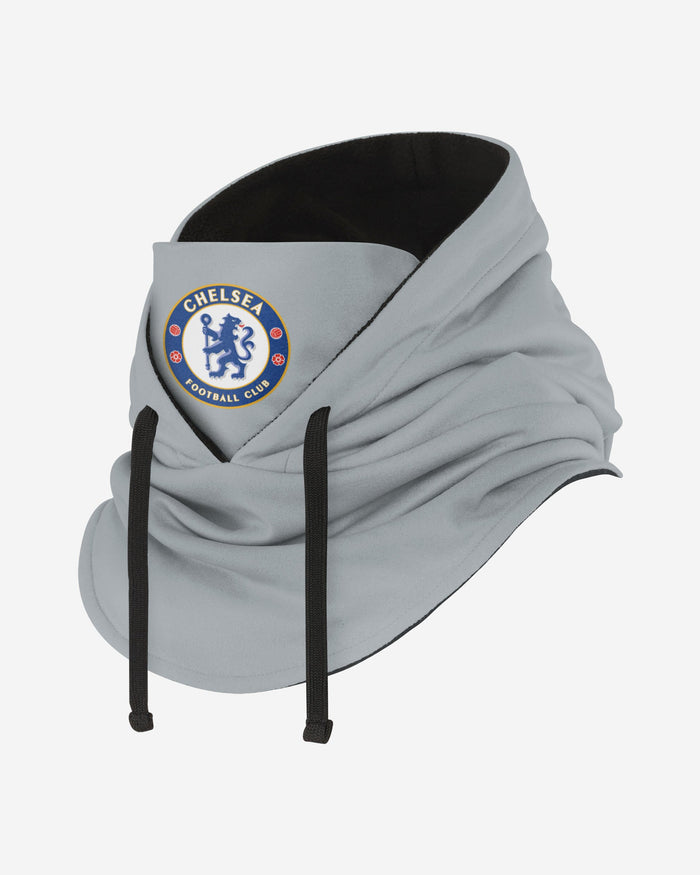 Chelsea FC Grey Drawstring Hooded Snood FOCO - FOCO.com | UK & IRE