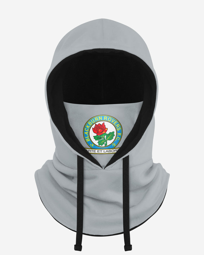Blackburn Rovers FC Grey Drawstring Hooded Snood FOCO - FOCO.com | UK & IRE