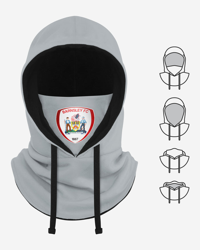 Barnsley FC Grey Drawstring Hooded Snood FOCO - FOCO.com | UK & IRE