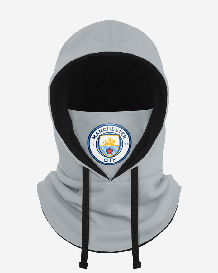 Manchester City FC Grey Drawstring Hooded Snood FOCO - FOCO.com | UK & IRE