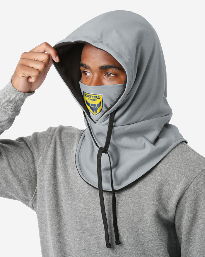 Oxford United FC Grey Drawstring Hooded Snood FOCO - FOCO.com | UK & IRE