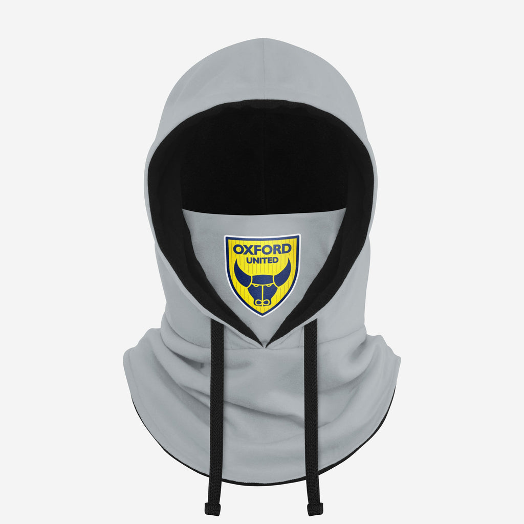 Oxford United FC Grey Drawstring Hooded Snood FOCO - FOCO.com | UK & IRE