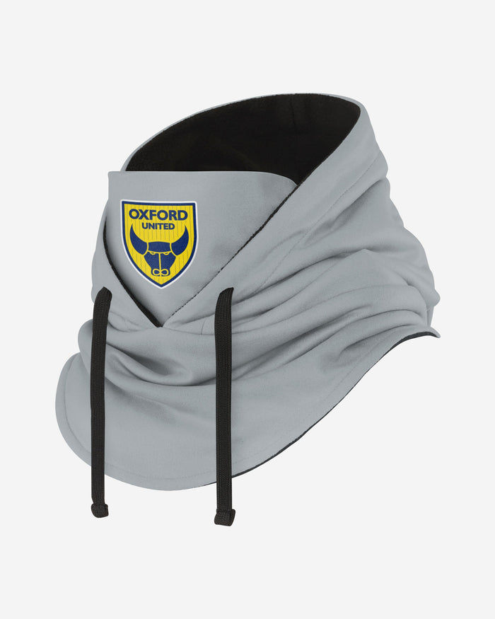 Oxford United FC Grey Drawstring Hooded Snood FOCO - FOCO.com | UK & IRE