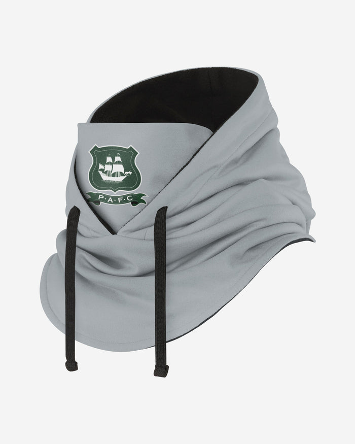 Plymouth FC Grey Drawstring Hooded Snood FOCO - FOCO.com | UK & IRE